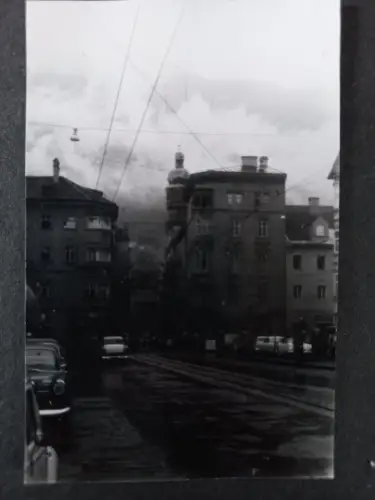 Altes Foto Österreich - Innsbruck Innenstadt  1963