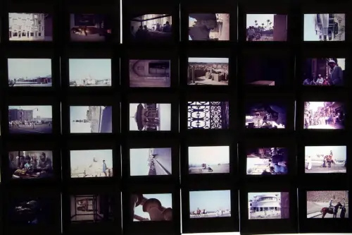 Original DIA Film Slide 35mm  Urlaubsreisen Egypt '60s 88Stk.
