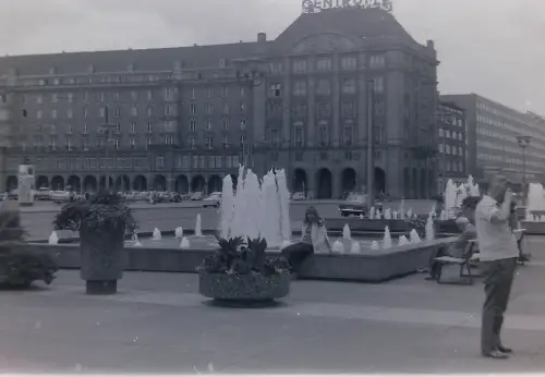 Orig Film Negativ 4x DDR Dresden  Ernst Thaelmann Strasse c1970-72 B14/10/31