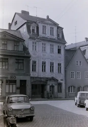 Orig Film Negativ DDR  Weimar Strassenszene 1971  B14/12/14