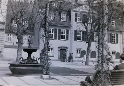 Orig Film Negativ DDR  Weimar Strassenszene 1971  B14/12/17