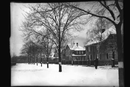Vintage Glasnegativ Platte Deutschland vor dem 2 WK