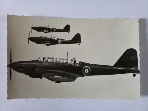 Postcard CPA AK Royal Air Force "Fairey Battle"