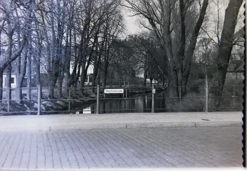 Orig Film Negativ Stephanbrücke in  Berlin 1960er 260401-3
