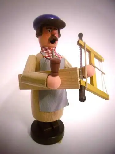 Räuchermann "Tischler", orig. Erzgebirgische Volkskunst Fa. Dregeno