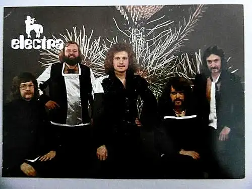 Alte Fotopostkarte/ Echtfoto "electra" mit Faksimile
