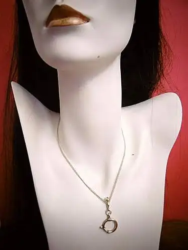 Außergewöhnliche Kette, vergoldet mit besonderem Anhänger