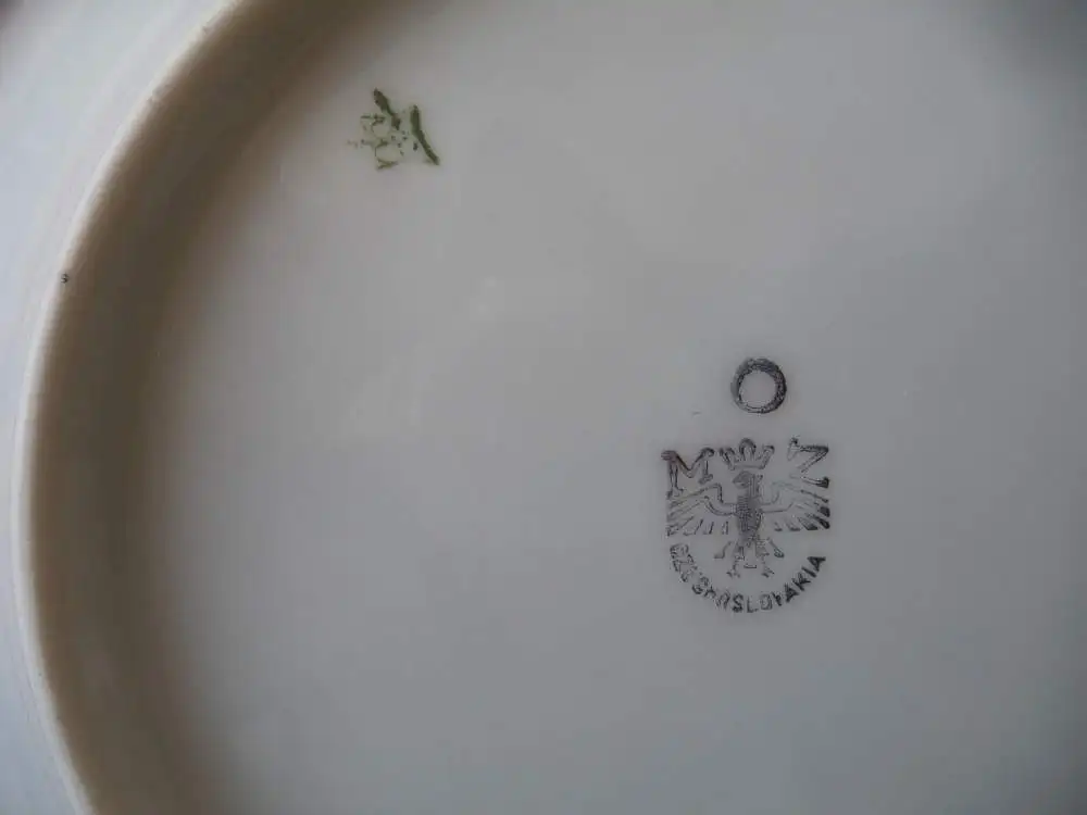 Großes Speiseservice 48 Teile komplett / MZ Czechoslovakia Porzellan 3