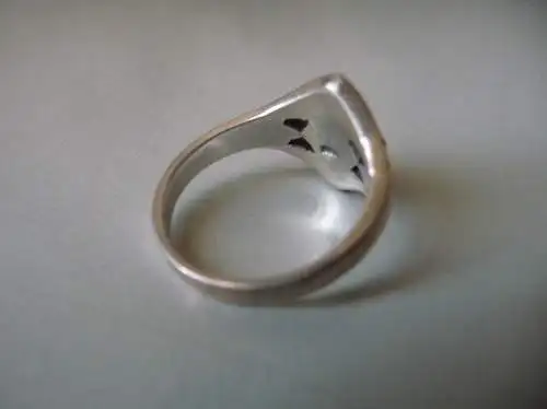 Silberring Rautenmuster / Silber 925