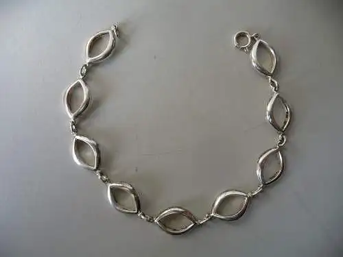 Silber-Armband augenförmig / Silber 835
