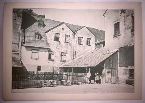 Alte PK/Ansichtskarte "Alt Plauen Vordere Stadtmühle" (um 1910) , ungelaufen