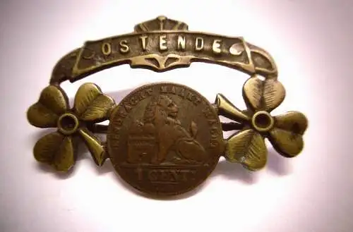 Alte Brosche "Ostende", 1. WK