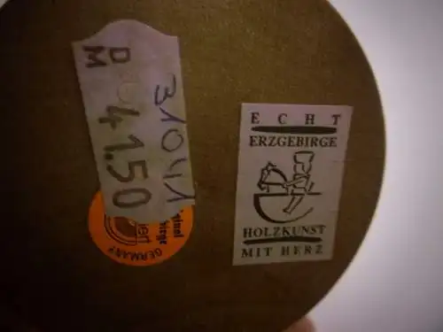 Schöner Räuchermann "Elektriker" Echt Erzgebirgische Holzkunst mit Herz!