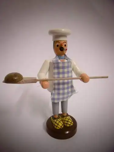 Schöner Räuchermann "Bäcker",Erzgb. Volkskunst