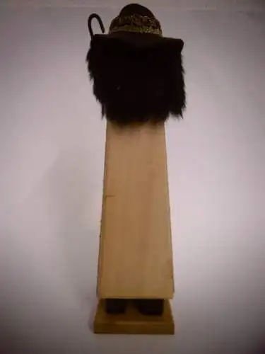 Außergewöhnlicher Vintage Räuchermann "Schäfer" Erzgebirge, verziert +unbenutzt!