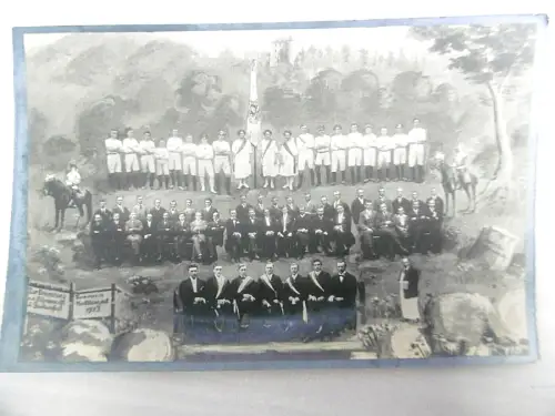 Alte Postkarte "Turnverein Martleugast 1923", ungelaufen