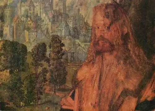 Fine arts paintings A. Durer Ausschnitt aus dem Rosenkranzfest