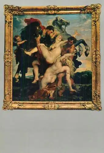 Fine arts paintings Peter Paul Rubens raub der tochter des Leukippos