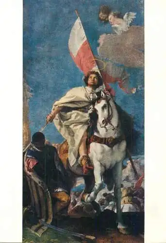 Fine arts paintings Giovanni Battista Tiepolo St. James defeating the moors