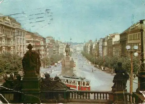 Czech Republic Prague Wenceslas square