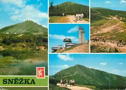 Czech Republic Snezka Gaint mountain peak