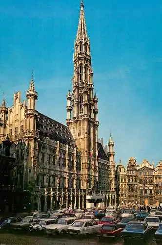 Belgium Bruxelles Town Hall, the Fox, the Horn, the She-wolf, the Sack