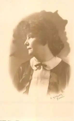 Basel anonymous person portrait souvenir photographic postcard  A. Kugler