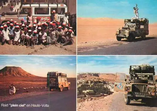 Burkina Faso (Hautte Volta) Raid "plein ciel" 1979 multi view
