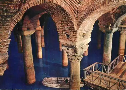 Turkey Istanbul Yerebatan Palace Underground basilica