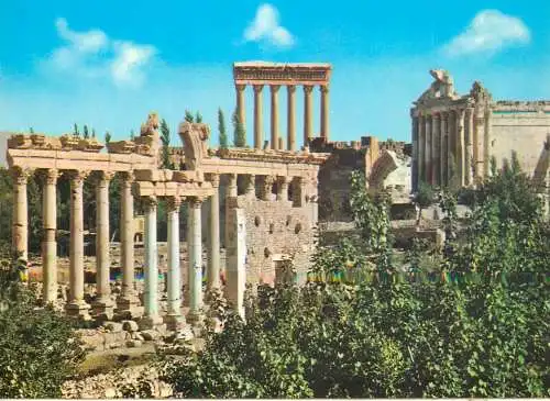 Leabanon Baalbeck Roman Market ruins