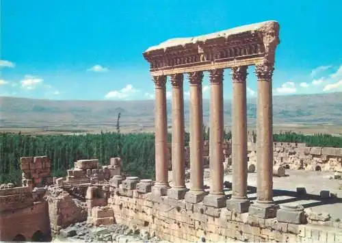 Leabanon Baalbeck The six columns of Jupiter's Temple