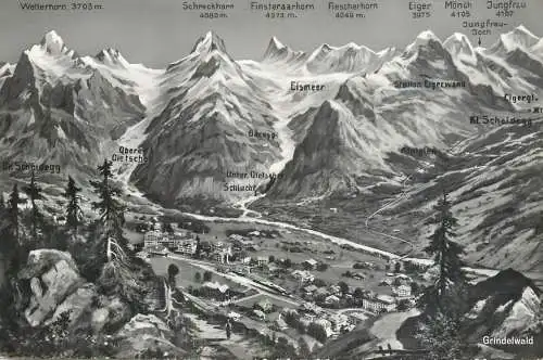 Switzerland Wetterhorn