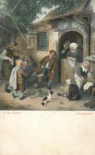 A. van Ostade - Vioospeler