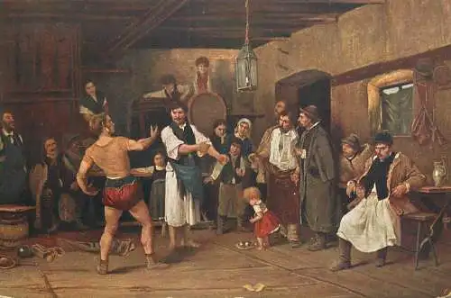 Munkacsy - Der Dorfheld 1915
