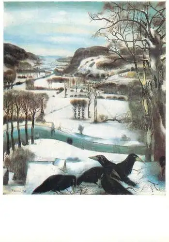Winter Dieter Weidenbach painting