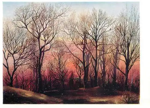 Abendlandschaft Gudrun Pontius painting