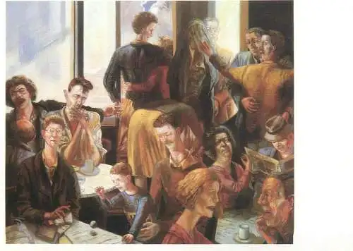Cafe IV Ulrich Hachulla painting
