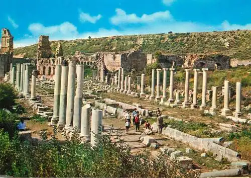 Turkey Antalya Cennet Sehir Perge Murtuna historical site