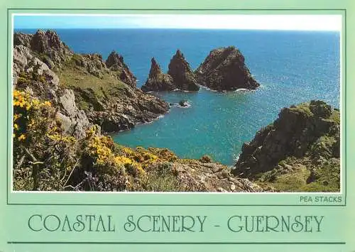 Channel Islands Guernsey coastal scenery