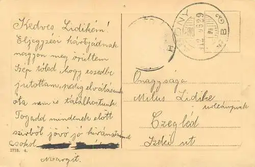 Landscape scenic old postcard