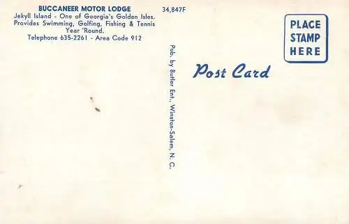 Jekyll Island Buccaneer Motor Lodge Georgia