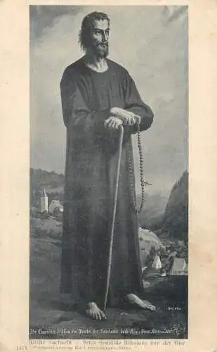 Altes Gemalde Nikolaus von der Flue