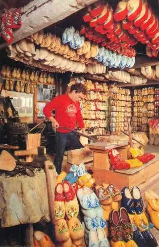 Netherlands Zaanse Schans Clog factory typical Dutch shoes