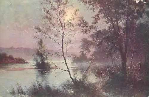 Albert Rigolot - Light night in the Finisterre, Secas Stempel Romania 1931