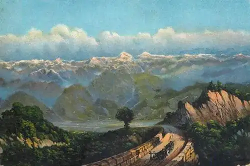 AK Landschaft Postkarte 1928 correspondence Romania Petroseni