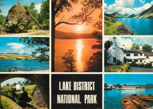 England Lake District National Park multi view