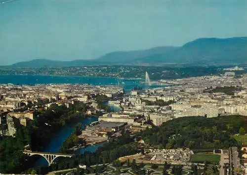 Switzerland Geneve Le Bois de la Batie vue generale