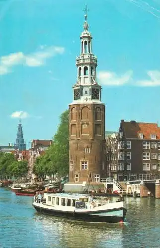 Netherlands Amsterdam Montelbaan Tower