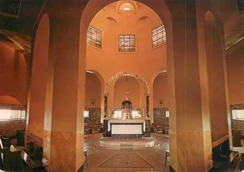 Israel Jerusalem Sanctuary of Beatitudes interior view