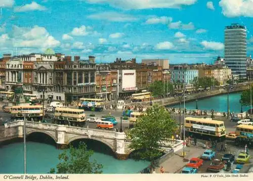 Ireland Dublin O'Connell Bridge